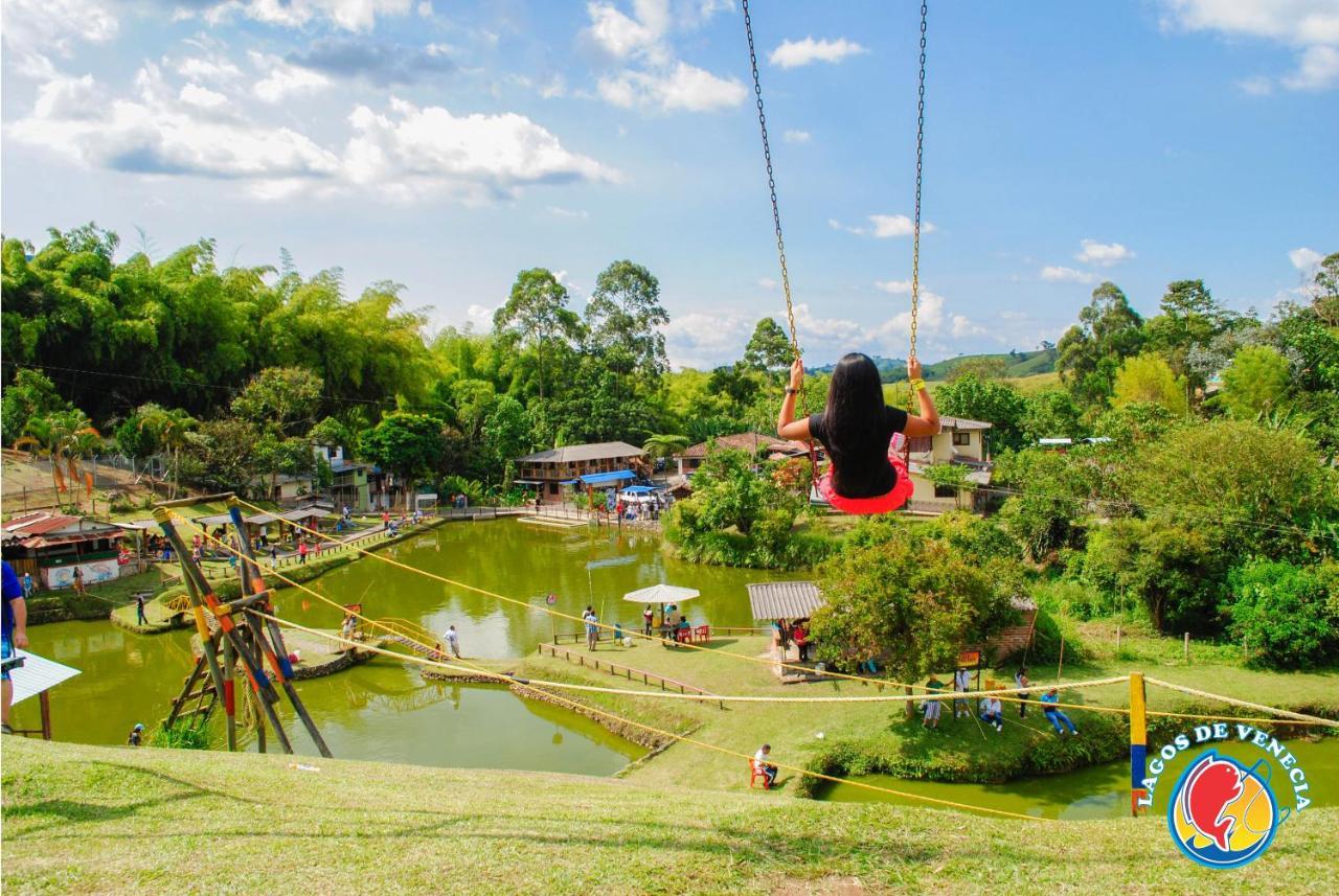 Camping Lagos De Venecia Otel Santa Rosa de Cabal Dış mekan fotoğraf